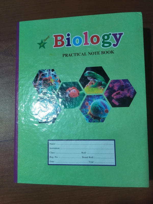 নিউ সেঞ্চুরি বায়োলজি প্রাক্টিকেল খাতা
