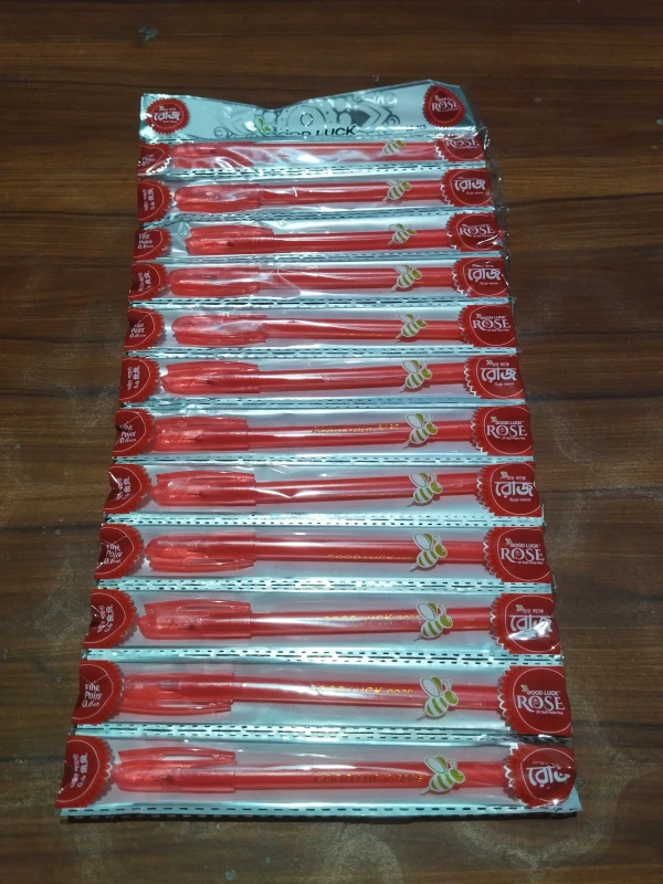 গুডলাক রোজ লাল কলম